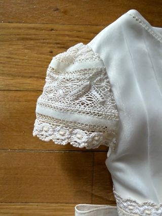 Vestido de Comunión Niña Blanco