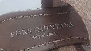 Sandalias cuña pitón