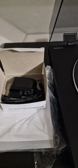Tocadiscos Sony PS-LX310BT Bluetooth Negro