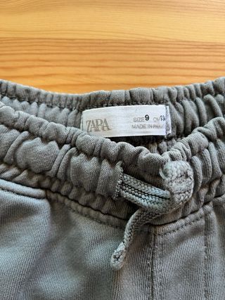 Calções Zara Criança Tamanho 9