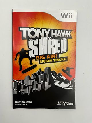 Tony Hawk Shred Wii