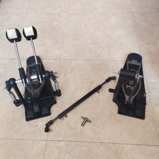 Doble pedal DW batería percusión.