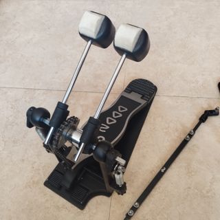 Doble pedal DW batería percusión.