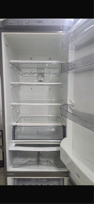 Nevera Fagor No Frost Combi Plateada