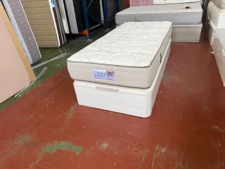 90x190 COLCHÓN FLEX PARAÍSO VISCO + CANAPÉ