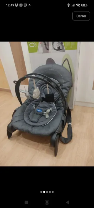 Hamaca Chicco HoOpla gris