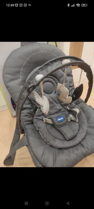 Hamaca Chicco HoOpla gris