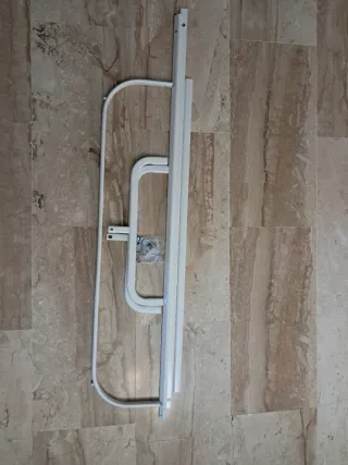 Perchero Burra Metálico Blanco