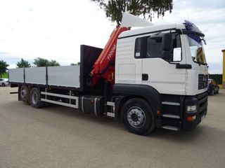 MAN TGA 26 320-CAMIONES GRUAS