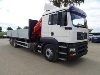 MAN TGA 26 320-CAMIONES GRUAS