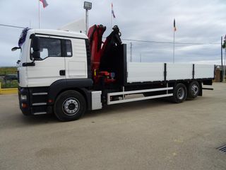 MAN TGA 26 320-CAMIONES GRUAS