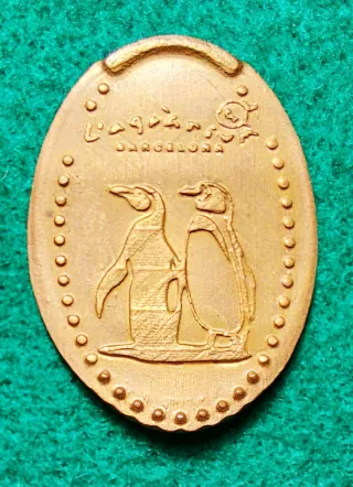 MONEDAS ELONGADAS DE BARCELONA