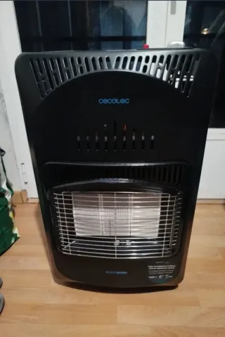 Estufa de gas Cecotec Negra