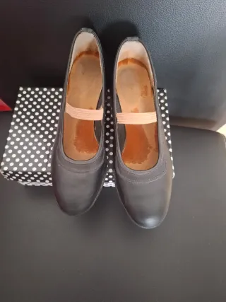 Tacón flamenco,poco uso