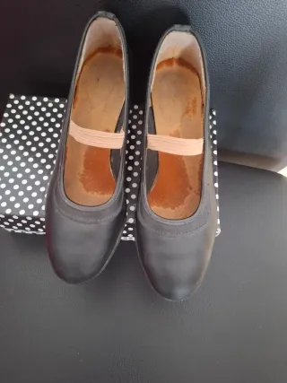 Tacón flamenco,poco uso