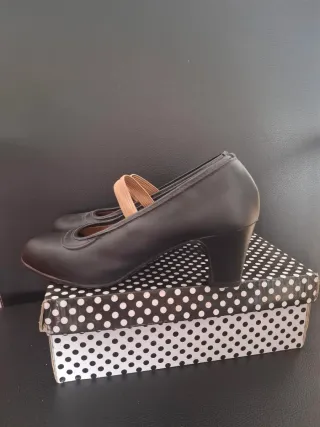 Tacón flamenco,poco uso