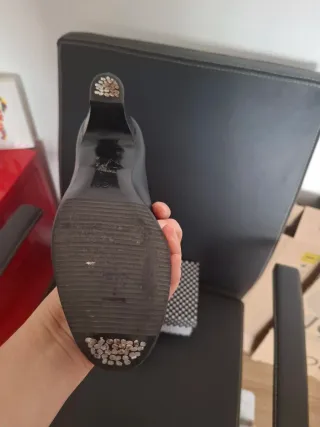 Tacón flamenco,poco uso