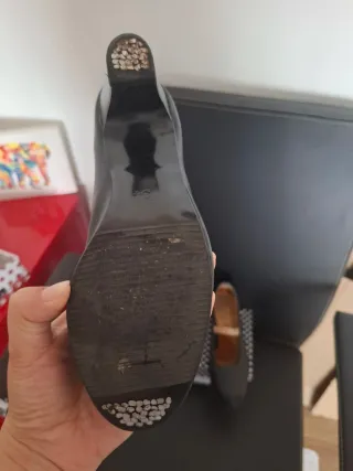Tacón flamenco,poco uso