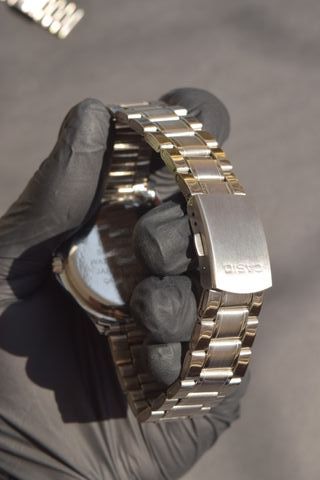 Reloj Casio Analógico Plateado