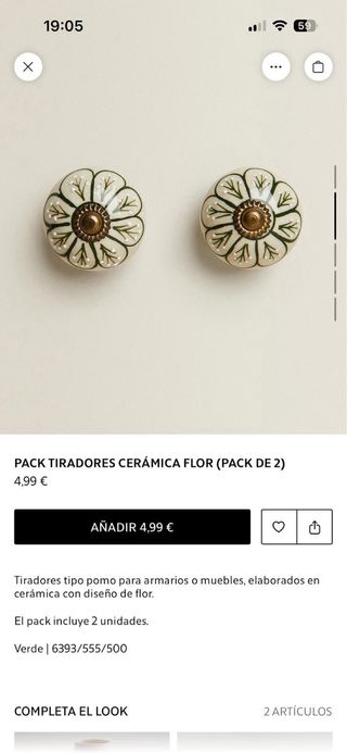 Cómoda blanca de madera