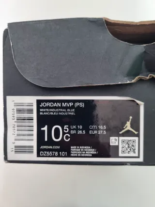 Zapatillas Jordan Talla 27.5