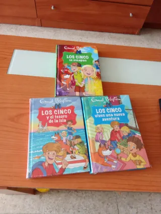 Conjunto libros juveniles Los Cinco
