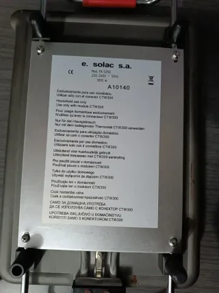 Plancha Solac Sanisima Duo