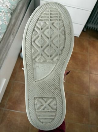 Converse All Star Beige Plataforma