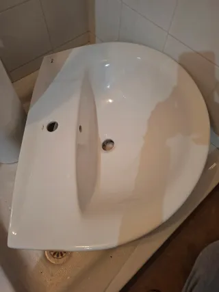 Lavabo Roca Blanco Porcelana