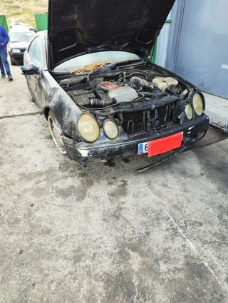 Despiece MERCEDES-BENZ CLK Color NEGRO ESMERALDA