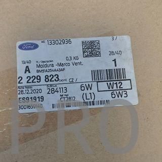 MOLDURA PUERTA TRASERA IZQUIERDA FORD FOCUS NUEVO