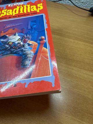 Libro Pesadillas El Misterio de los hombres lobo