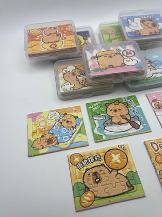 40 Mini Puzzles Capivara