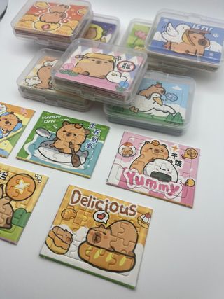 40 Mini Puzzles Capivara