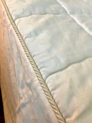 2 Edredones con cojín  Reig Marti beige/blanco