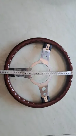 Volante Montney madera coche clásico