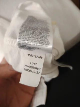 Camisa Tommy Hilfiger Oxford Blanca