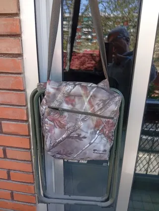 Silla plegable camuflaje