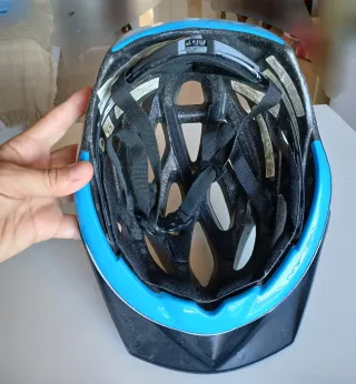 Casco Spiuk Tamera Azul y Blanco