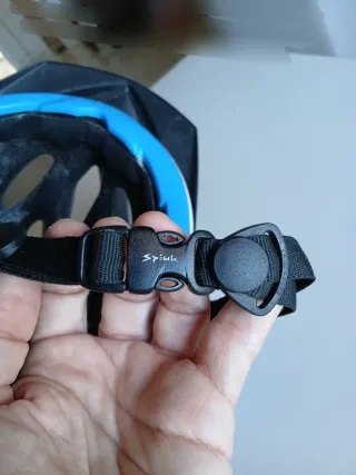 Casco Spiuk Tamera Azul y Blanco