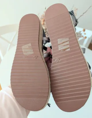 Sandalias cuña esparto talla 37 NUEVAS