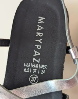 Sandalias cuña esparto talla 37 NUEVAS