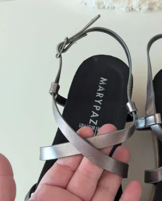 Sandalias cuña esparto talla 37 NUEVAS