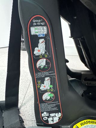 Silla Coche Isofix Grupo 2/3 Becool