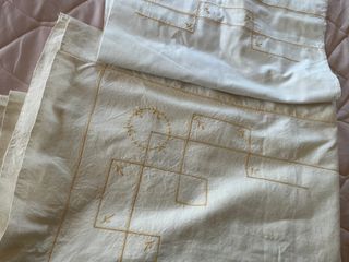 Sábanas Lino Antiguas Bordadas 150x240