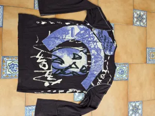 Camiseta Desigual Negra Multicolor