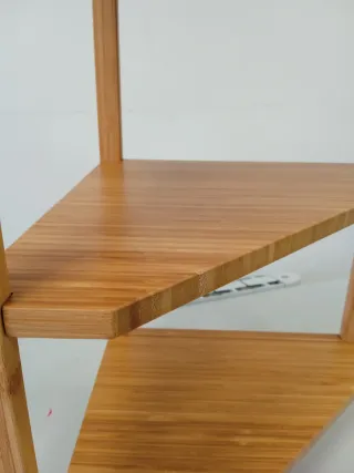 Estantería esquinera RÅGRUND bambú