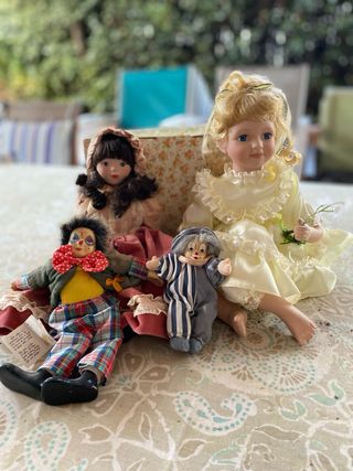 Muñecas y muñecos de porcelana