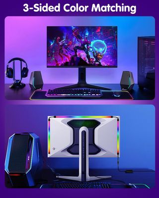 Tira LED RGB Sincronización Pantalla PC