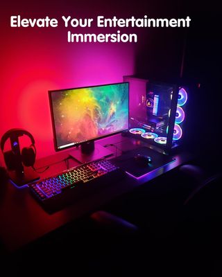 Tira LED RGB Sincronización Pantalla PC